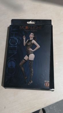 Комплект: боді та панчохи Moonlight Model 15 XS-L Black (м'ята упаковка!!!) SO6347-R фото