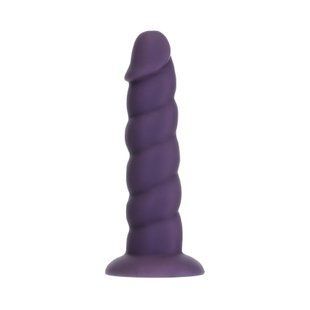 Фалоімітатор Fantasy by Addiction Unicorn Dildo 7&rdquo; Purple, віброкуля в подарунок SX3159 фото