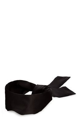 Пов'язка на очі NOIR SILKY BLINDFOLD Чорна T331573 фото