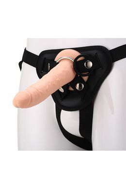 Реалістичний страпон REALSTUFF STRAP ON REAL DILDO DT21706 фото