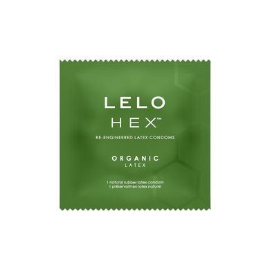 Презервативи LELO HEX Condoms Organic 36 Pack, тонкі та суперміцні SX3045 фото