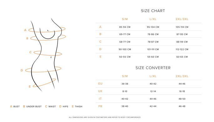 Корсет Obsessive Arrowel White corset L/XL, с подвязками для чулок SX2586 фото