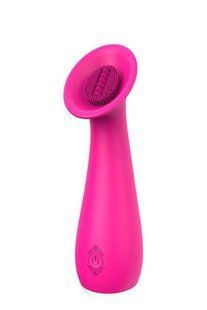 Стимулятор клітора VIBES of LOVE CHARMING SUNFLOWER MAGENTA DT21579 фото