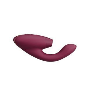 Двойной вакуумный клиторальный стимулятор Womanizer Duo 2 - Bordeaux, независимые моторы SO8755 фото