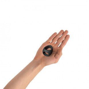 Эрекционное кольцо двойное Love To Love FLUX RING - BLACK ONYX SO5087 фото