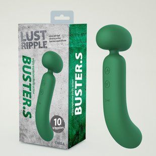Вибратор-микрофон со стимуляцией точки G Chisa Lust Ripple Buster.S, зеленый 58888/CN-170858888 фото