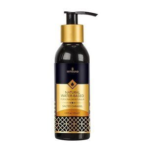Смазка на водной основе Sensuva Natural Water-Based Salted Caramel 125мл без глицерина и парабенов SO3225 фото