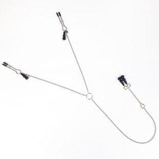 Зажимы для сосков и клитора Art of Sex - Nipple and clit clamps Black Pearl SO5869 фото