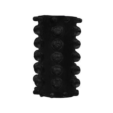 Набор рельефных насадок на член Chisa GK Power, черный, 7 шт. 325419 /CN-330325419 фото