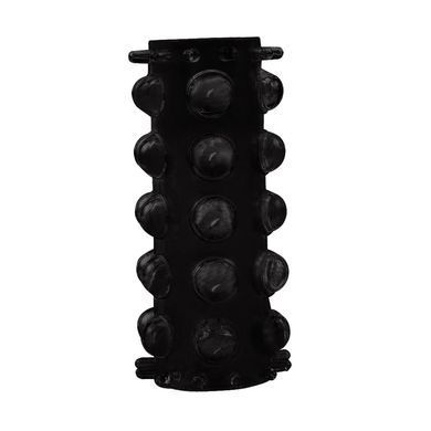 Набор рельефных насадок на член Chisa GK Power, черный, 7 шт. 325419 /CN-330325419 фото