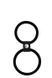 Эрекционное кольцо MENZSTUFF DUAL RINGS, BLACK DT20025 фото 1