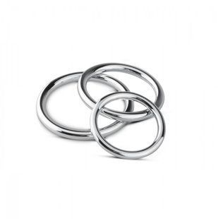 Набор эрекционных колец Sinner Gear Unbendable &mdash; Cock/Ball Ring & Glans Ring Set SO4584 фото
