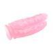 Фаллоимитатор&nbsp;двойной&nbsp;на&nbsp;присоске&nbsp;прозрачный&nbsp;Chisa&nbsp;Hi-Rubber 9.4, розовый 21806 /CN-711921806 фото 5