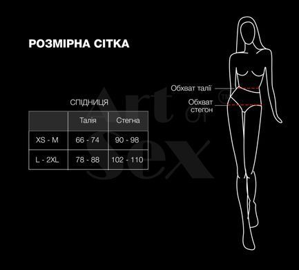 Лакированные шортики на шнуровке Art of Sex - Kylie, черные с эффектом голограммы, размер L-2XL SX3775 фото