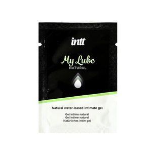 Пробник лубриканта на водній основі Intt My Lube Natural, 2 мл SX2810 фото