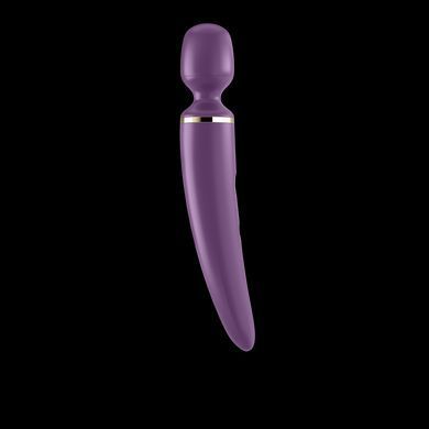 Вібромасажер Satisfyer Wand-er Woman (Purple/Gold) водонепроникний, потужний, розмір XXL SO3457 фото