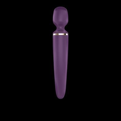 Вібромасажер Satisfyer Wand-er Woman (Purple/Gold) водонепроникний, потужний, розмір XXL SO3457 фото