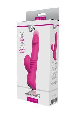 Вібромасажер з функцією нагріву HEATING THRUSTER MAGENTA DT21538 фото