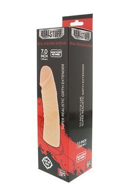 Удлиняющая насадка для пениса REALSTUFF GIRTH EXTENDER SLEEVE DT21050 фото