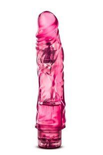 Вибратор реалистичный Blush B Yours Vibe 10 розовый, 22.5 х 4.9 см T330400 фото