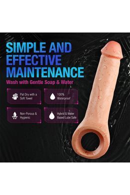 Реалистичный удлинитель пениса Blush Performance Plus Thrive силиконовый BL332099 фото