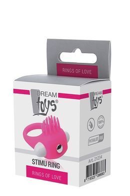 Эрекционное кольцо LIT-UP SILICONE STIMU RING 5 PINK DT21234 фото