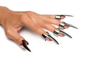 Набор колец с когтями Master Series Five-Piece Sensation Claw Rings - Silver SX1191 фото