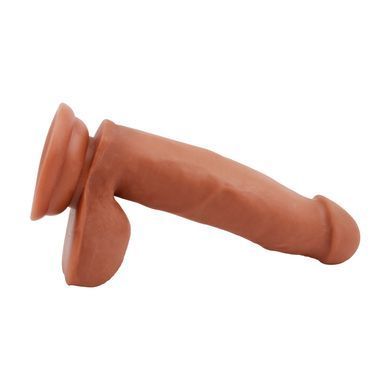 Фалоімітатор з хребтом із кібершкіри Сhisa T-skin ReaL Philander Мулат 78292 /CN-711707829 фото