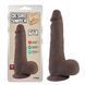 Фаллоимитатор с мошонкой на присоске Chisa T-skin ReaL Desire Sniper, коричневый 05444/CN-711790544 фото 1
