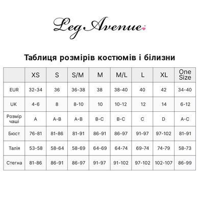 Виниловый костюм медсестры Leg Avenue Vinyl ER Hottie S, платье, фартук, манжета, головной убор SO8539 фото