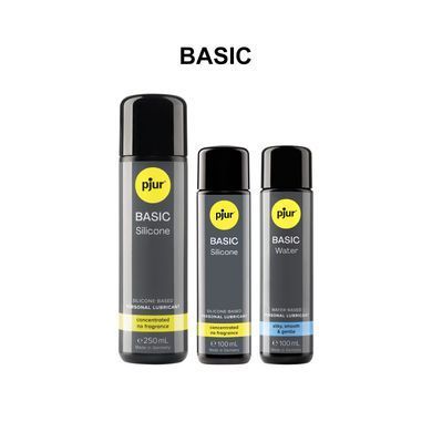 Лубрикант на силиконовой основе pjur Basic Silicone 100 мл, лучшее цена/качество, для новичков PJ10270 фото