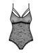 Мереживне боді з доступом Obsessive 818-TED-1 teddy L/XL, чорне SO7170 фото 5