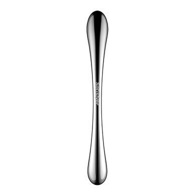 Металевий дилдо Satisfyer Cosmic Crest 1, двосторонній, можна нагрівати й охолоджувати SX3251 фото