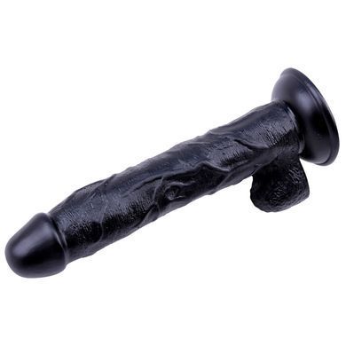 Фалоімітатор з яєчками на присосці Chisa Black Mont Chisa, 25 см 54817 /CN-131754817 фото