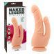 Фалоімітатор&nbsp;подвійний&nbsp;на&nbsp;присосці Chisa Naked&nbsp;Legend&nbsp;Stripper&nbsp;8.5, бежевий 53897 /CN-101753897 фото 1