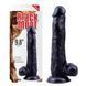 Фалоімітатор з яєчками на присосці Chisa Black Mont Chisa, 25 см 54817 /CN-131754817 фото 1