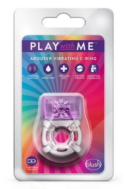 Эрекционное виброкольцо PLAY WITH ME ONE NIGHT STAND VIBRATING C-RING PURPLE T331770 фото