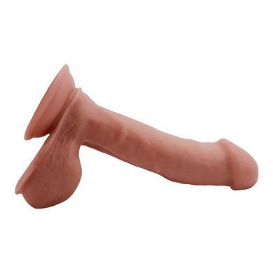 Фалоімітатор&nbsp;на&nbsp;присосці&nbsp;Chisa T-skin ReaL Topless&nbsp;Lover реалістичний, бежевий CH08717 фото