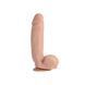 Фаллоимитатор реалистичный Chisa T-skin ReaL Sensualism на присоске, бежевый, 21.5 х 4.5 см 29775 фото 2