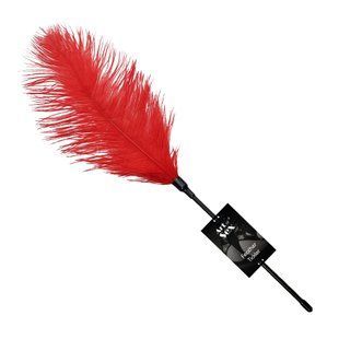 Лоскітка зі страусиним пером Art of Sex &ndash; Feather Tickler, червона SO6999 фото