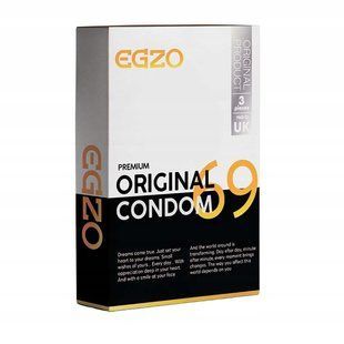 Щільнооблягаючі презервативи EGZO "Original" латексні (ціна за упаковку, 3 шт) 461140 фото