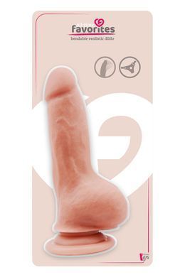 Фалоімітатор ALL TIME FAVORITES BENDABLE DILDO FLESH DT21749 фото