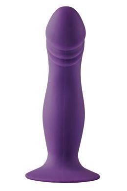 Фалоімітатор Dream Toys Flirts Pleasure Dildo для точки G на присосці, фіолетовий DT21891 фото