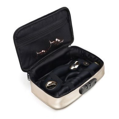 Кейс для игрушек Dorcel DISCREET BOX LUXURY GOLD, кодовый замок, 27&times;16&times;7,62 см SX1109 фото