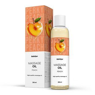 Распродажа!!! Массажное масло Satisfyer Massage Oil Peach 250 мл (срок 30.04.2027) SX2705-R фото