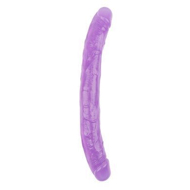 Фаллоимитатор&nbsp;двухсторонний фиолетовый&nbsp;Chisa&nbsp;Hi-Rubber 32,5 см *3,5 см 26481 / CN-711926481 фото