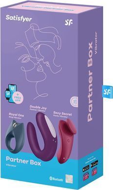 Набор Satisfyer Partner Box 3 (Double Joy, Sexy Secret + Royal One) SX1215 фото