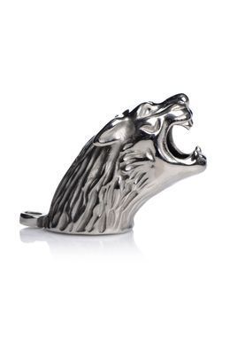 Клітка для пеніса Master Series: Tiger King Cock Cage With Lock, три кільця, замок, три ключі SO8795 фото
