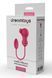 Гнучкий подвійний стимулятор та вібраційне яйце Dream Toys Essentials, рожевий DT22091 фото 5