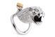 Клітка для пеніса Master Series: Tiger King Cock Cage With Lock, три кільця, замок, три ключі SO8795 фото 1